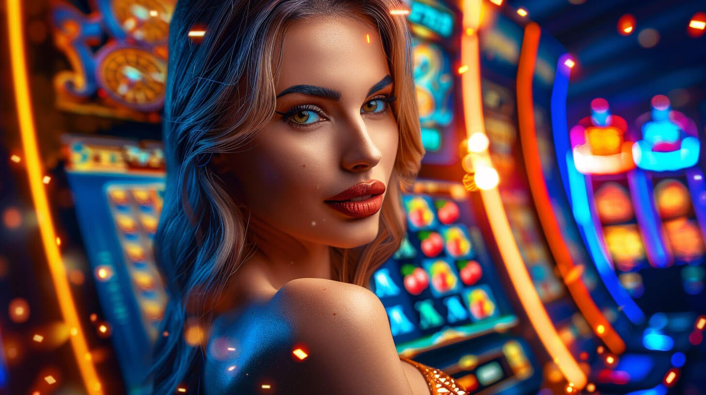 Antarmuka permainan kasino online slot dan live casino di hana189